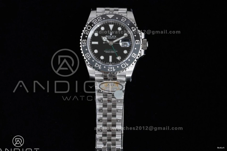 GRNR ARF Jubilee Edition New 126710 Ceramic Best Black Bracelet Bruce on GMT-Master 1:1 SH3285 Wayne V2 904L II Gray 1116
